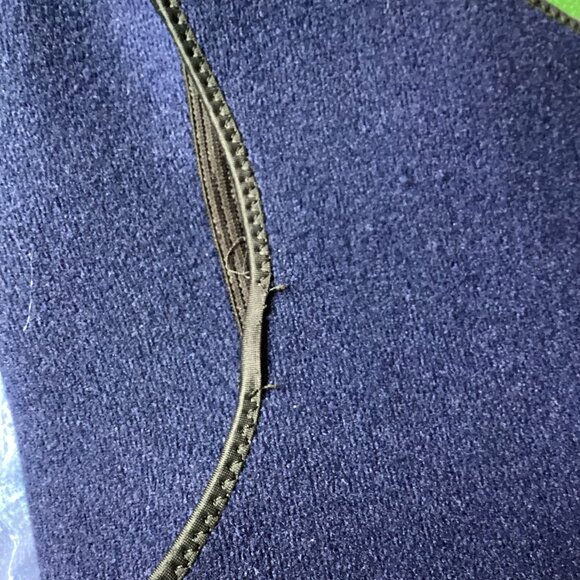 Vintage BARE Dry Suit Scuba Diving Laminated W Neoprene Blue Sleeveless Wetsuit - Picture 9 of 9